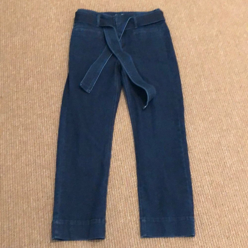 Loft tie waist jeans! New